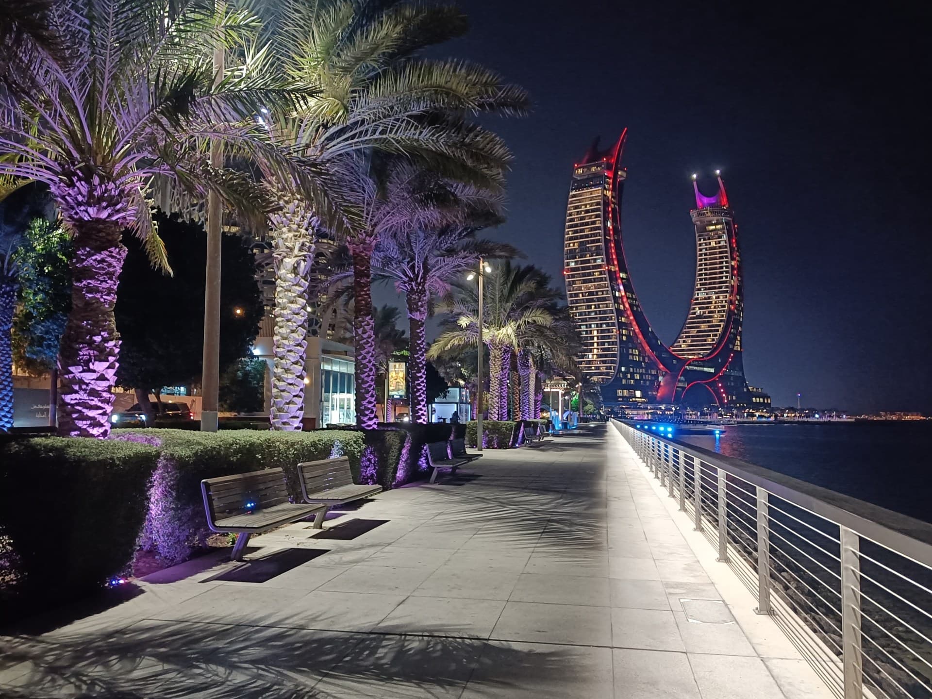 دراسة قطرية تطور مفهوم الإضاءة الذكية للمدن الحديثة